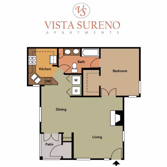 Unit 1077 1017 floor plan